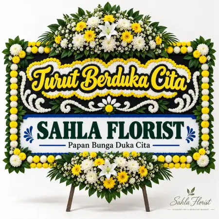 Papan Bunga Duka Tebet
