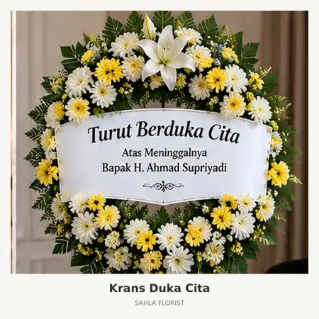 Krans Bunga Duka Tebet